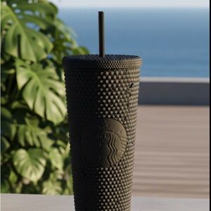 Starbucks Black Textured Tumbler